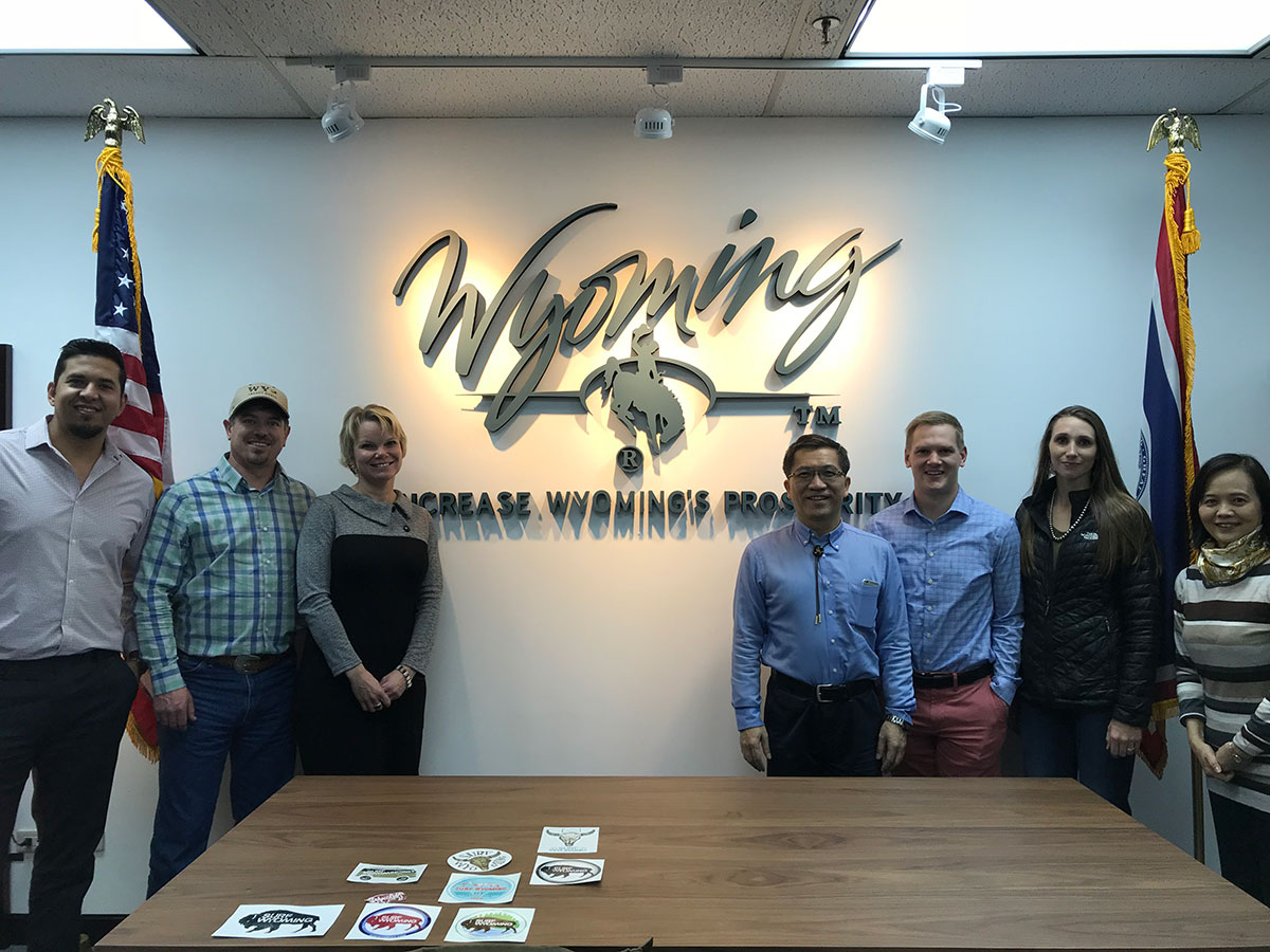 2018年12月11- 16日懷俄明州商務團第二次來台北作訪問