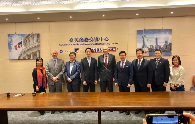 歡迎AIT 主席莫健 - 臺美商務交流中心